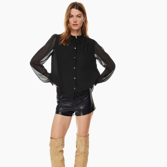 Aritzia Wilfred Alexis Blouse - Picture 1 of 4
